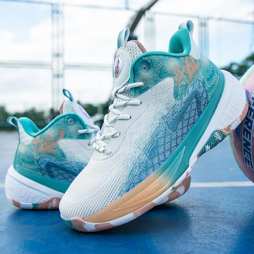 2023 Basketball Shoes Men's Running Shoes Youth Sports Shoes Breathable Basketball Shoes