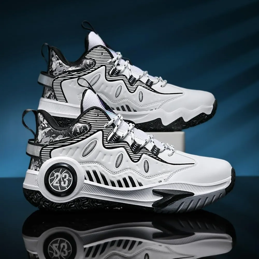 2023 Youth Sports Shoes Breathable Basketball Shoes Men's Fashion Running Shoes Basketball Shoes