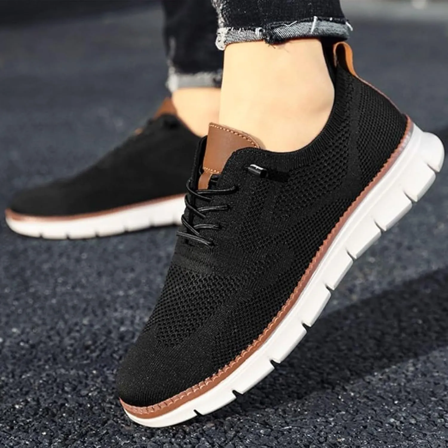 2025 New Breeze Shoes, Wearbreeze Shoes for Men, Lightweight, Breathable & Comfortable Sneakers for Everyday Wear