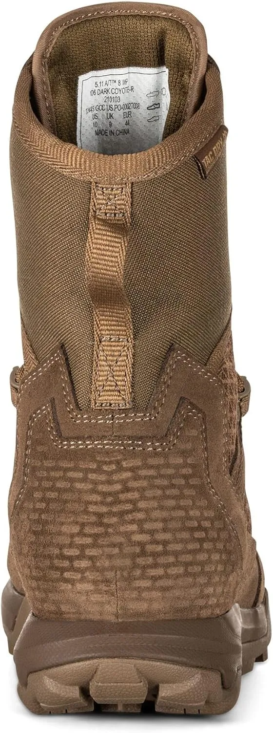 5.11 Tactical Men’s A/T All-Terrain 8” Leather Side Zip Boots, Style 12444
