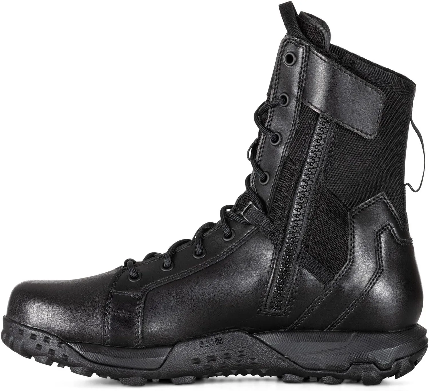 5.11 Tactical Men’s A/T All-Terrain 8” Leather Side Zip Boots, Style 12444