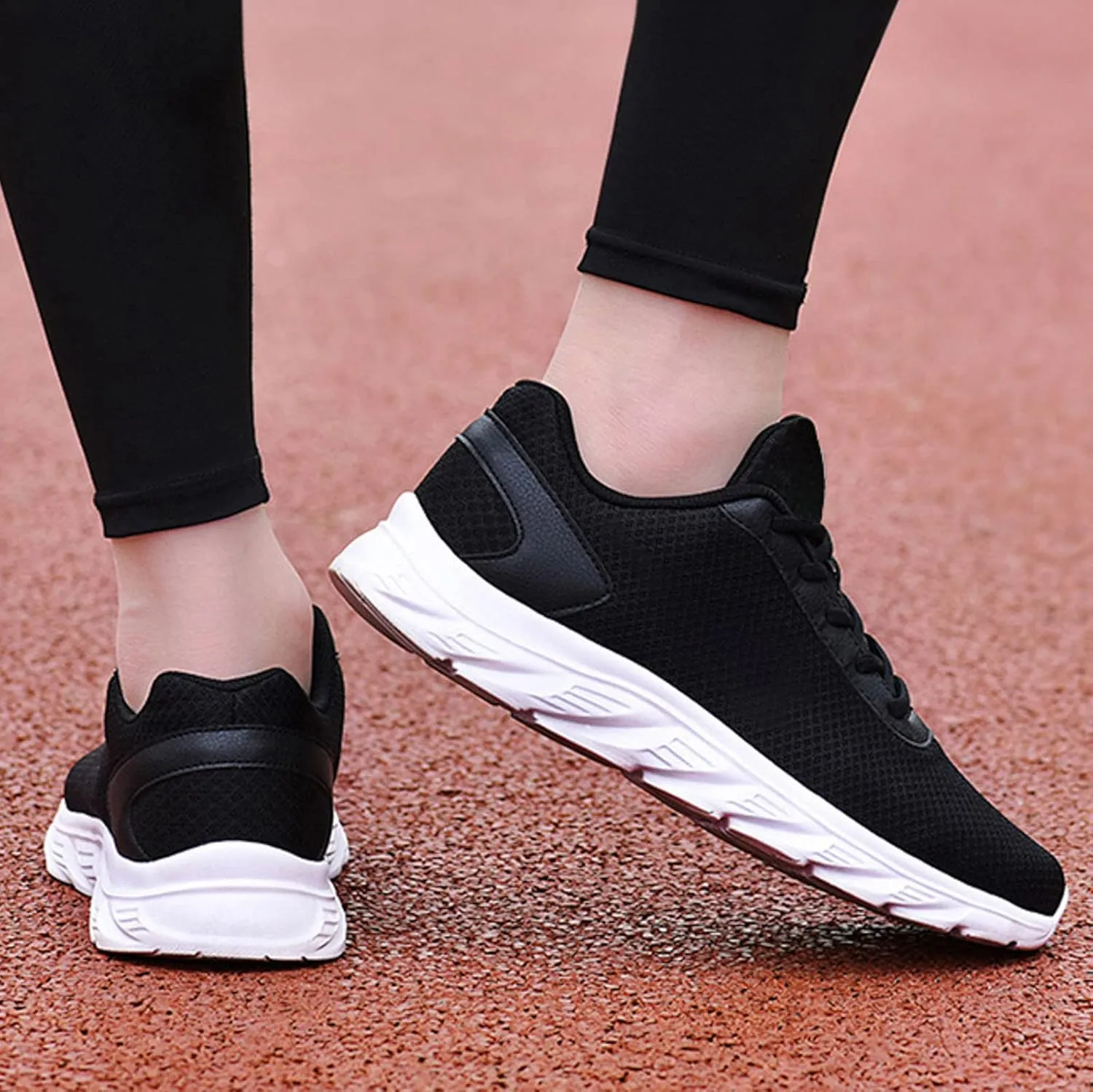 Arch Support Sports Shoes for Men Fashion Breathable Mesh Sports Shoes Comfortable Non Slip Sneaker for Men