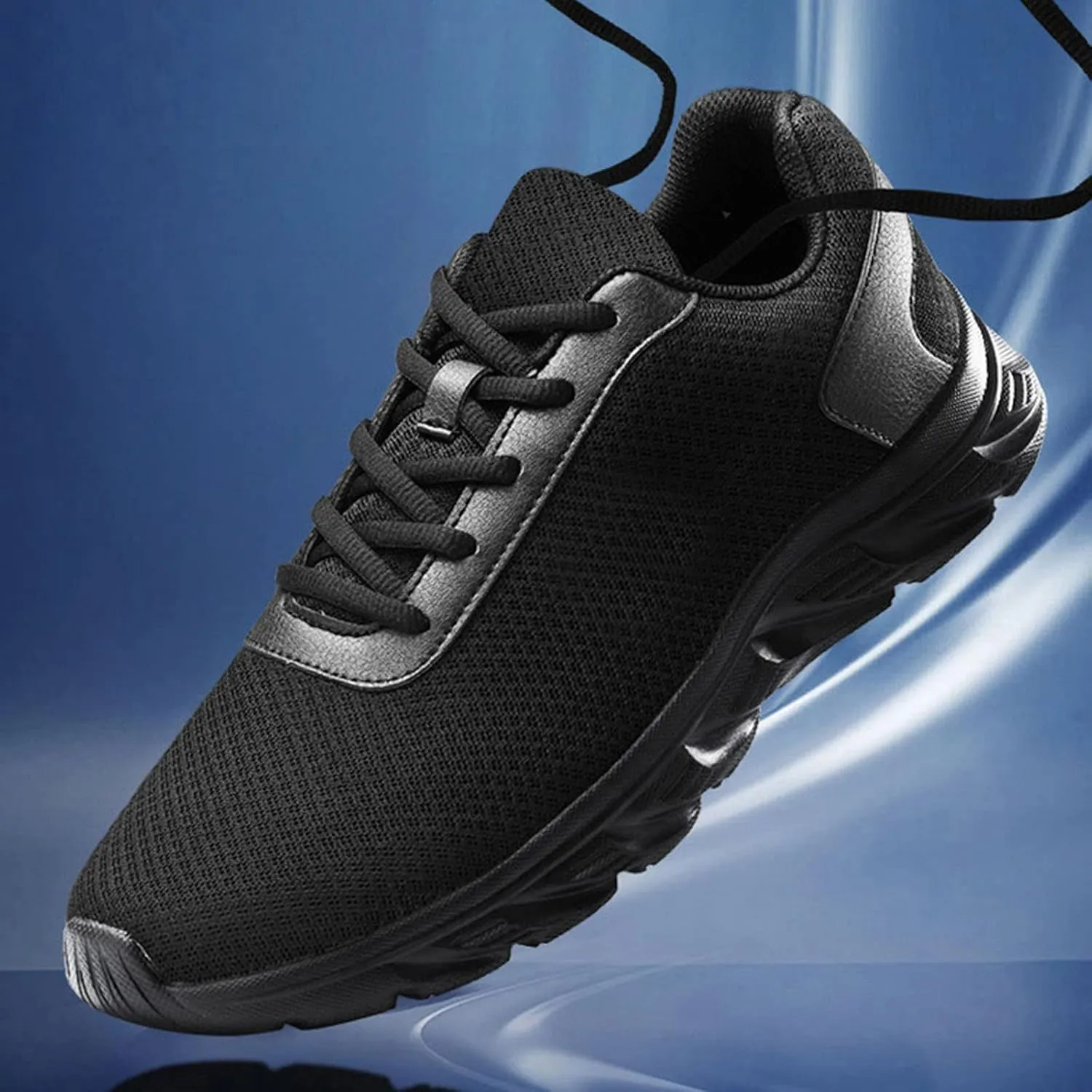 Arch Support Sports Shoes for Men Fashion Breathable Mesh Sports Shoes Comfortable Non Slip Sneaker for Men