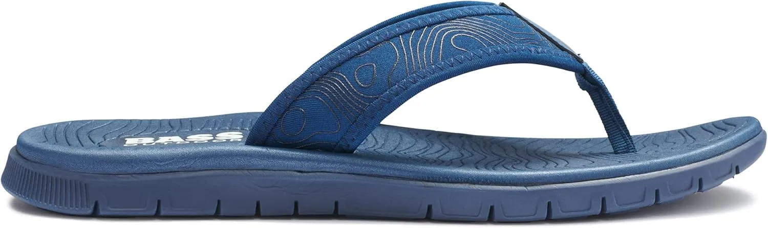 BASS OUTDOOR Men's Topo Thong Everyday Outdoor Sandal Boat Shoe