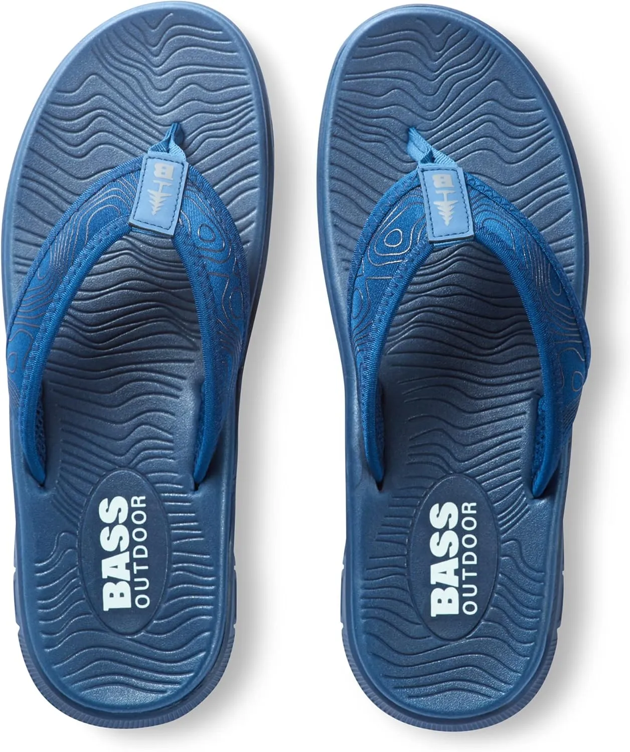 BASS OUTDOOR Men's Topo Thong Everyday Outdoor Sandal Boat Shoe