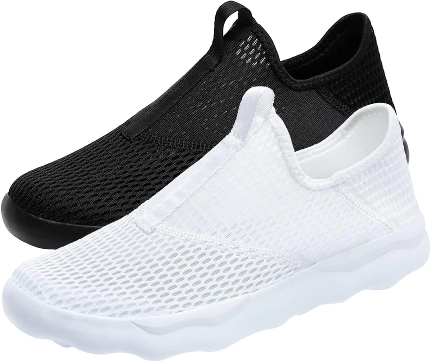 Breathable & Comfortable Sneaker Men Sports Shoes Fashionable Simple and Solid Color The New Pattern Summer Mesh