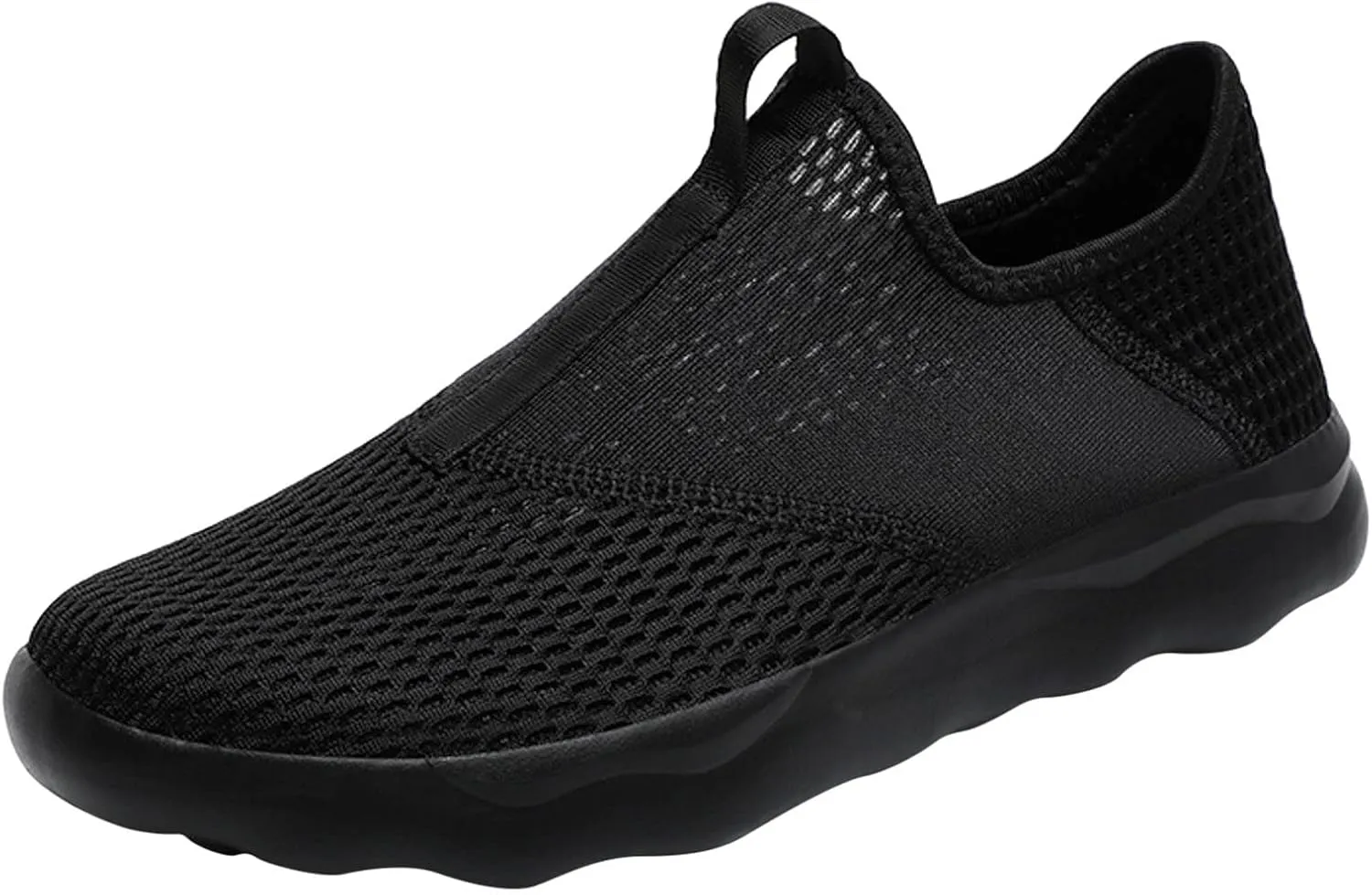 Breathable & Comfortable Sneaker Men Sports Shoes Fashionable Simple and Solid Color The New Pattern Summer Mesh
