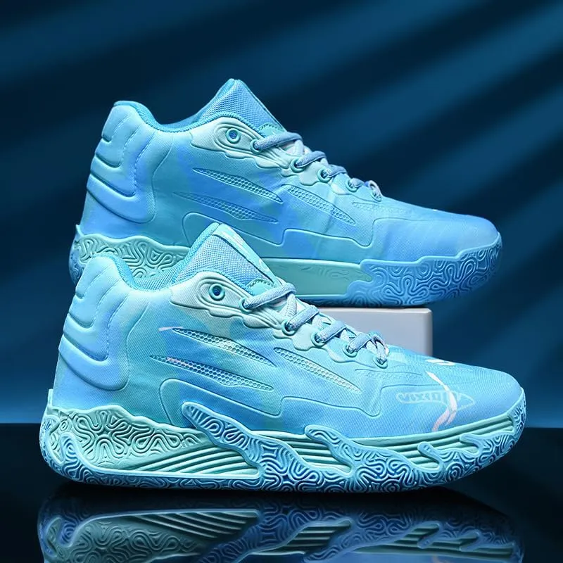 Breathable Non-Slip Basketball Shoes Youth Outdoor Sports Running