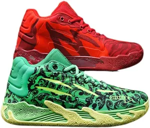 Breathable Non-Slip Basketball Shoes Youth Outdoor Sports Running