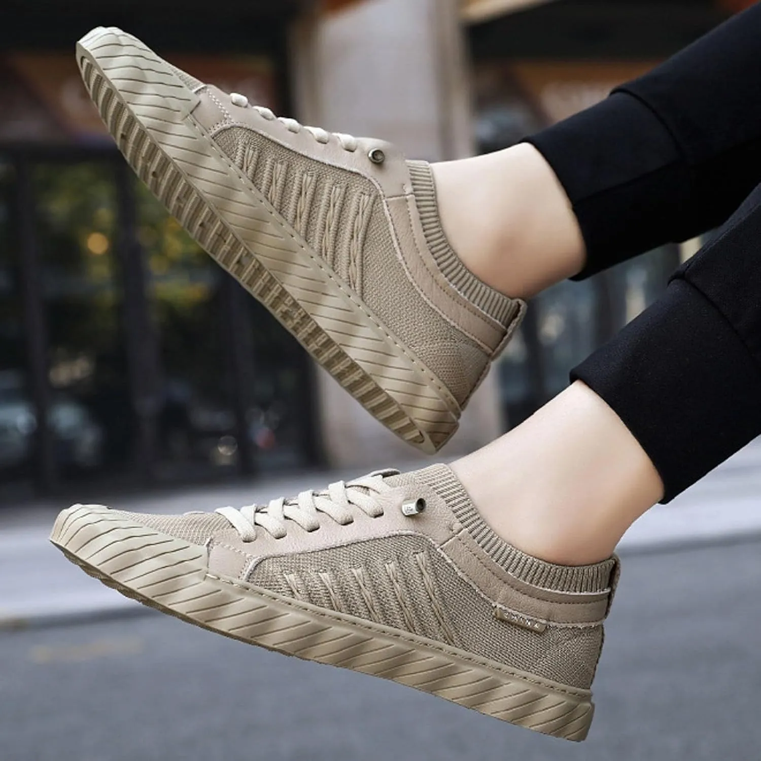 Casual Dress Shoes Men's Fashionable Breathable Trendy Casual Shoes