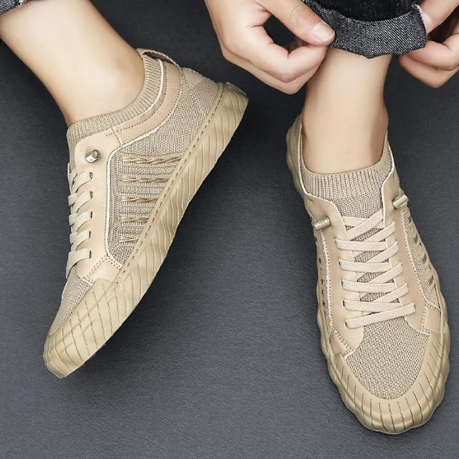 Casual Dress Shoes Men's Fashionable Breathable Trendy Casual Shoes