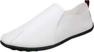 Casual Shoes for Men Leisure Men's Four Seasons Non Slip Flat Round Toe Breathable Slip On Lazy Leisure Shoes