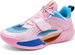 CJSPORX Men Women Basketball Shoes Breathable Non Slip Outdoor Fashion Sneakers