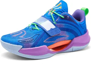 CJSPORX Men Women Basketball Shoes Breathable Non Slip Outdoor Fashion Sneakers