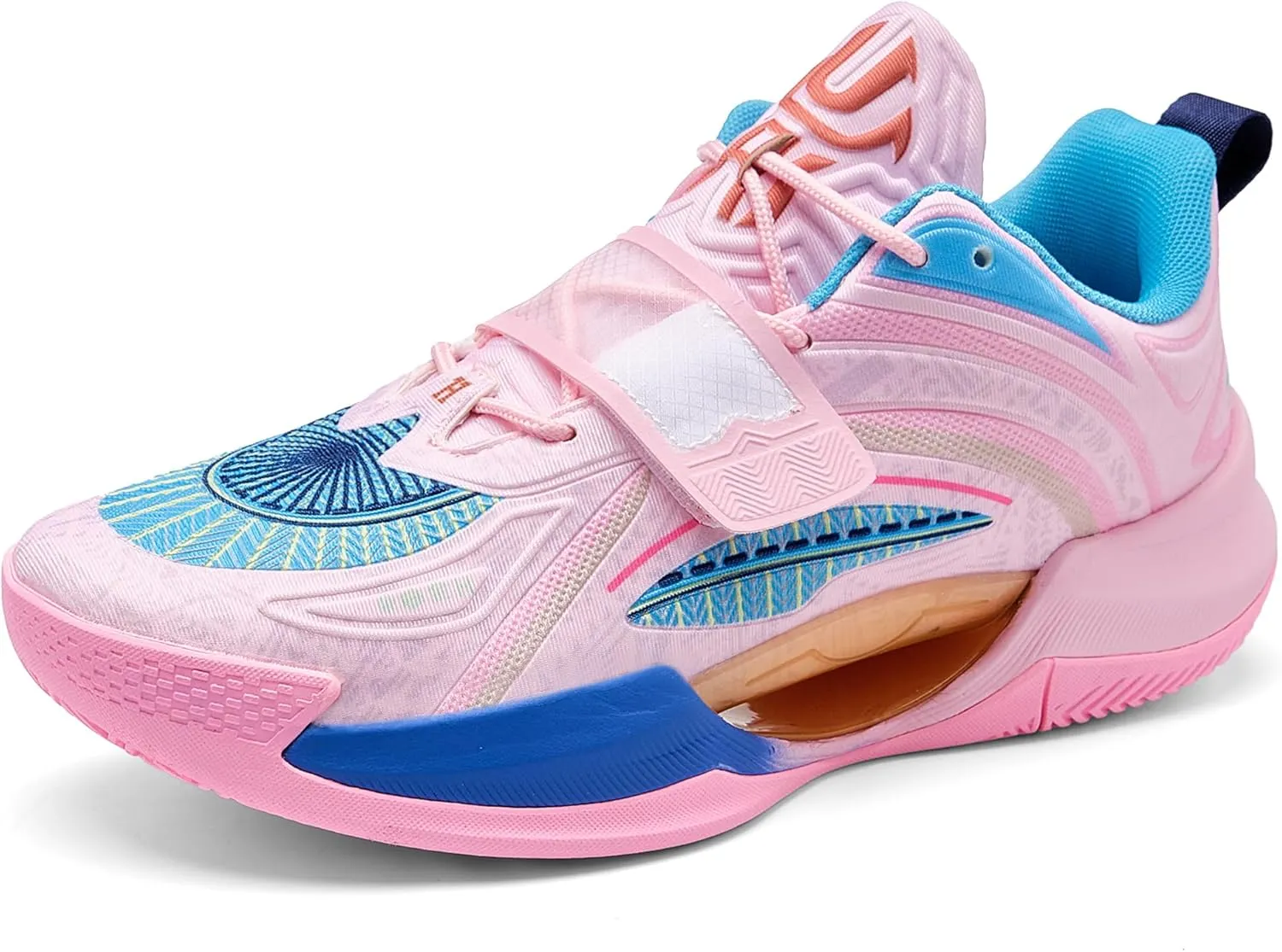 CJSPORX Men Women Basketball Shoes Breathable Non Slip Outdoor Fashion Sneakers