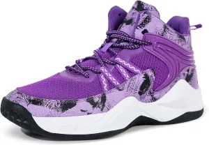 CJSPORX Men Women Basketball Shoes Breathable Non Slip Outdoor Fashion Sneakers