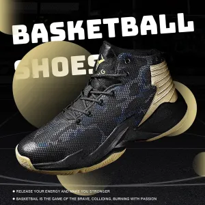 CJSPORX Men Women Basketball Shoes Breathable Non Slip Outdoor Fashion Sneakers