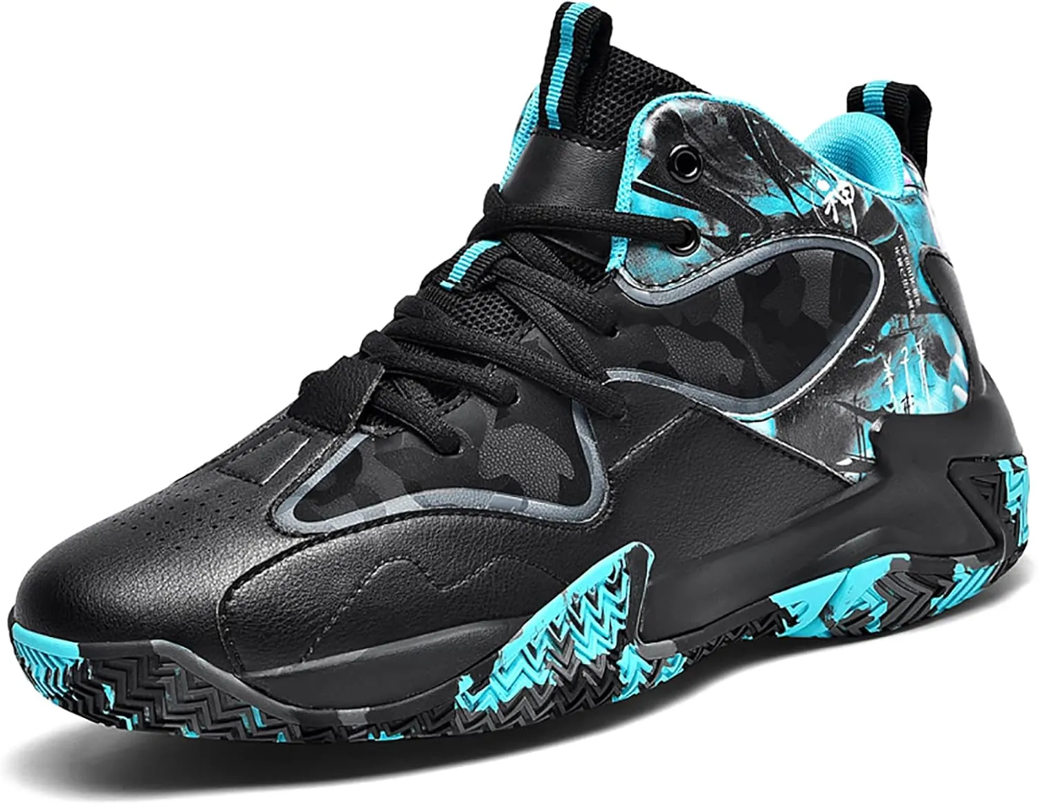 CJSPORX Mens Basketball Shoes Breathable Non Slip Running Fashion Sneakers