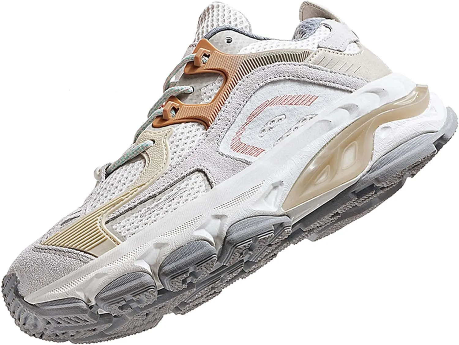 Cool Colorful Men's Breathable Basketball Shoes Comfortable Backpack Hiking Shoes