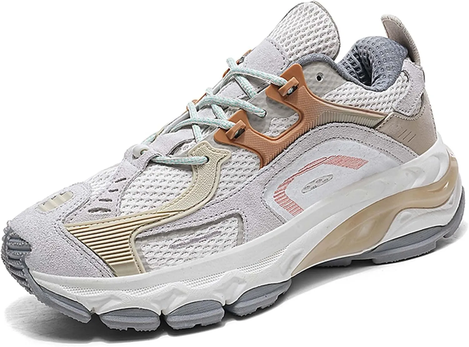 Cool Colorful Men's Breathable Basketball Shoes Comfortable Backpack Hiking Shoes