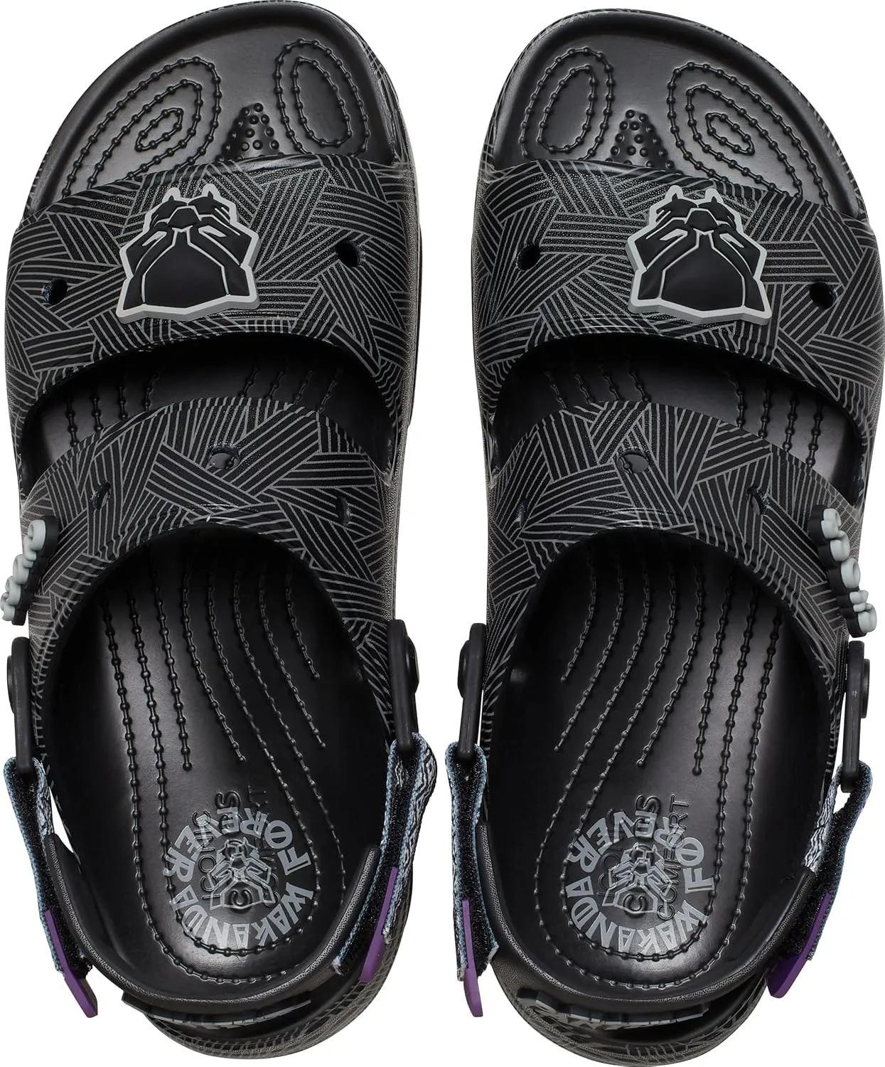 Crocs Kids' Kids' Black Panther All-Terrain Sandal