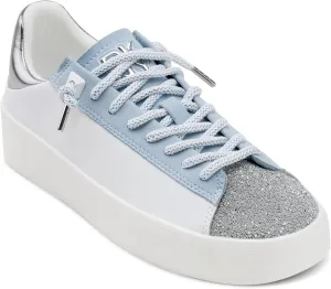 DKNY Women's Ginali Everyday Lace Up Platform Sneaker