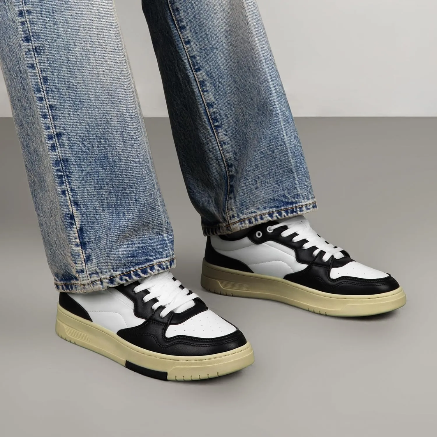 DREAM PAIRS Men's Casual Dress Sneakers Lace-up Skate Shoes Comfortable Retro Fashion Sneakers