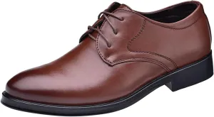 Dress Shoes for Men Lightweight Breathable Lace Up Wedding Shoes Casual Modern Business Formal Oxfords Shoes
