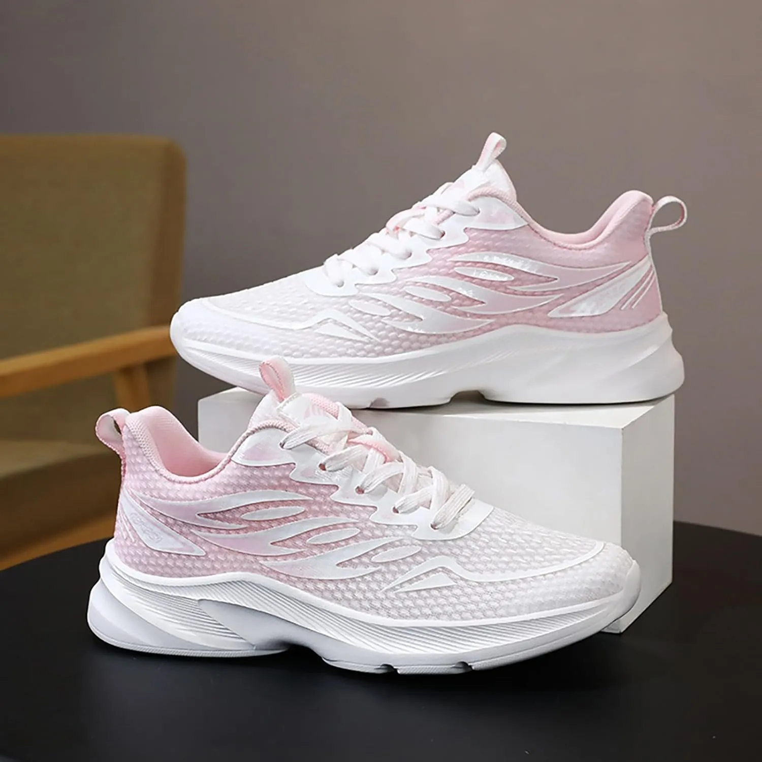 Dress Shoes for Women Sneakers for Men Loafers for Women Lightweight Cute Round Toe Christmas Tennis Shoes for Men Comfort Cute Casual Slip On Lightweight