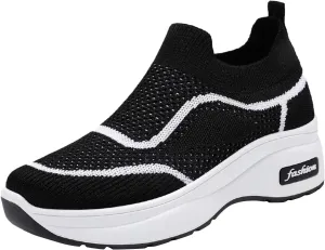 Fall High Top Sneakers for Women 2023 Vintage Orthopedic Sneakers for Women Womens Casual Shoes Slip Ons Leather Flat Womens Black Size 7 Wide Sneakers Womens Shoes Casual Slip Ons Wide Width Ortho