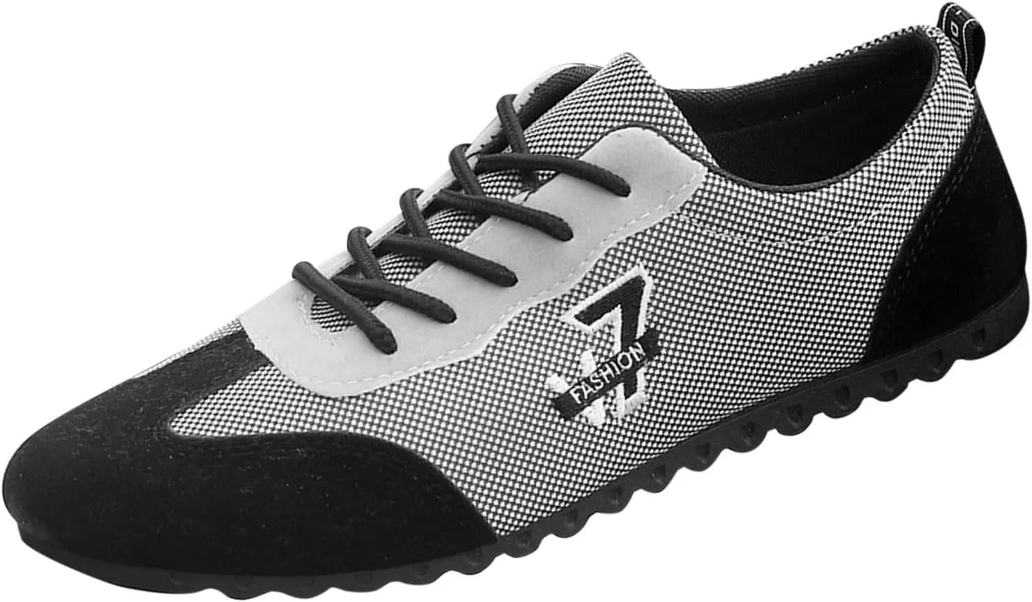 Fashion Sneakers Comfortable Fashion All Season Men Casual Shoes Flat Non Slip Sole Lace Up Breathable and Comfortable