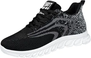 Fashion Sneakers Shoes Fashion Summer and Men Flat Mesh Breathable Comfortable Lace Up Casual