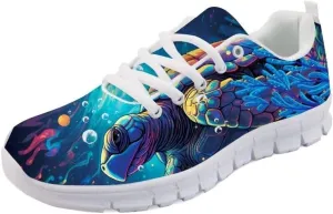 Forchrinse Sunflower Unisex Running Shoes Women Men Soft Walking Running Shoes Casual Gym Athletic Sneaker