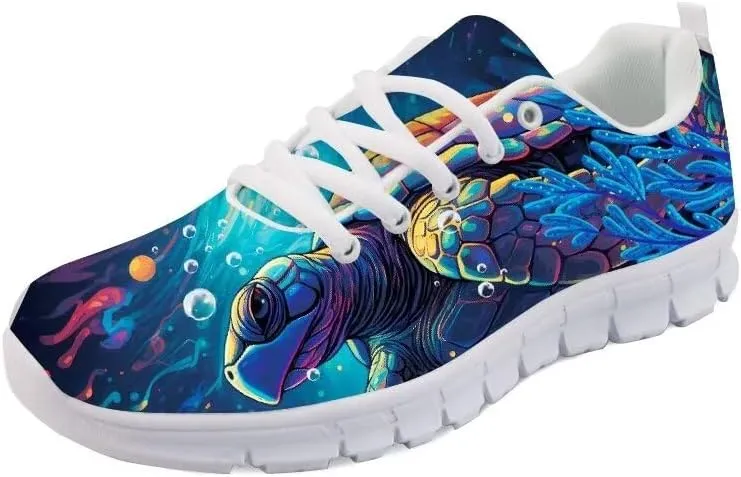 Forchrinse Sunflower Unisex Running Shoes Women Men Soft Walking Running Shoes Casual Gym Athletic Sneaker