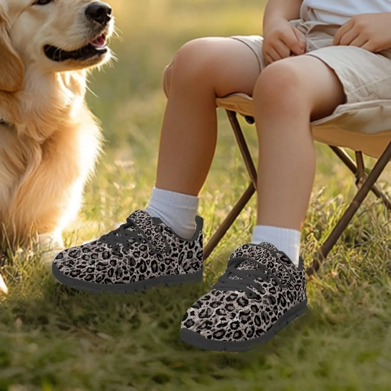 Girls Boys Casual Sneakers Unisex Child Mesh Sports Shoes Athletic Tennis Walking Flat Shoes