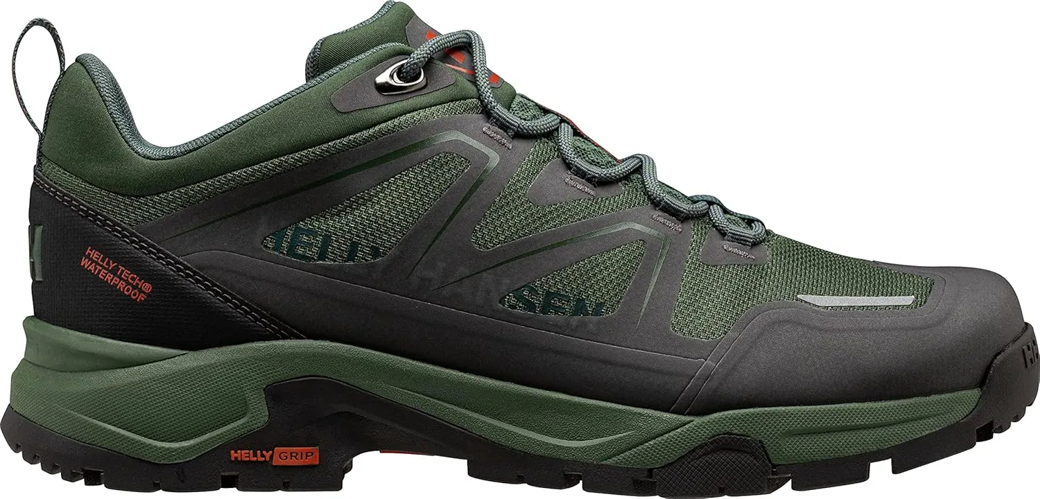 Helly-Hansen Cascade Low HT Men's Waterproof Hiking Boots - Durable Outdoor Footwear, Lightweight, Comfortable Trail Boot