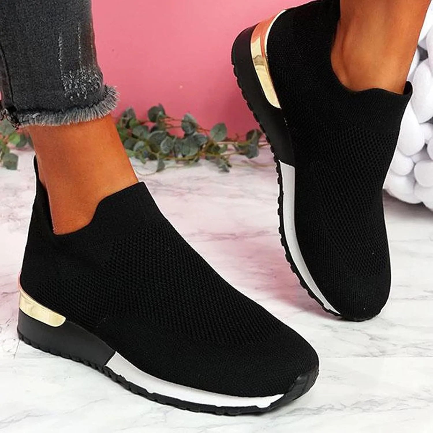 High Top Sneakers for Women 2023 Slip Resistant Nurse Shoes for Women Walking Shoes for Women Wide Width Slip On Platform Sneakers for Women Wide Width Women Orthopedic Sneakers Walking Shoes