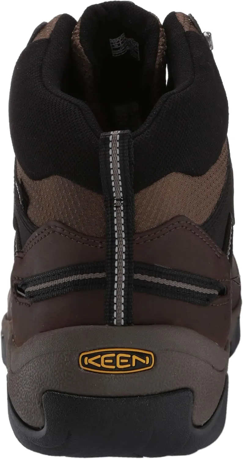 KEEN Men's Steens Mid Height Leather Waterproof Hiking Boots