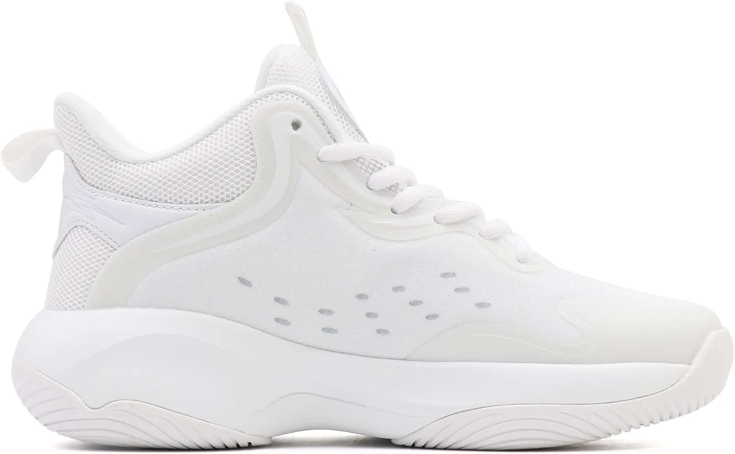 Kids Basketball Shoes, Leather Trendy Casual Sports Basketball Shoes Breathable Comfortable Boys Sneakers for Big Kids Girls Basketball Shoes