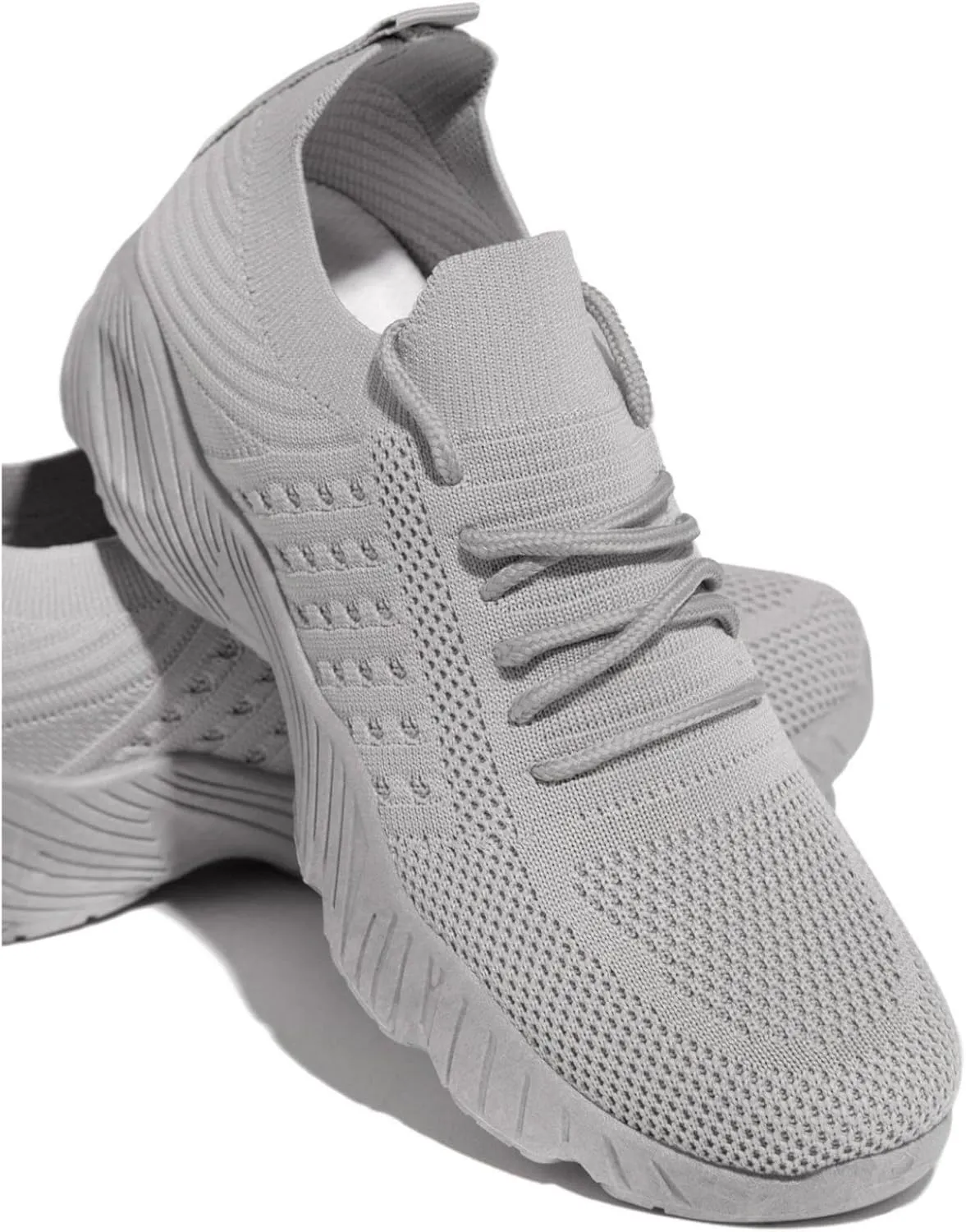 Ladmiple Tennis Shoes Womens Walking Running Slip On Breathable Athletic Workout Lightweight Breathable Gym Fashion Sneakers