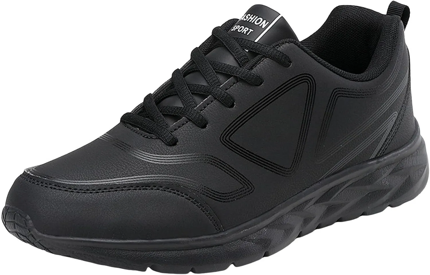 Lightweight Shoes Men Casual Shoes Fashionable New Pattern Simple Solid Color and Winter Lace Up Flat Bottom Comfortable