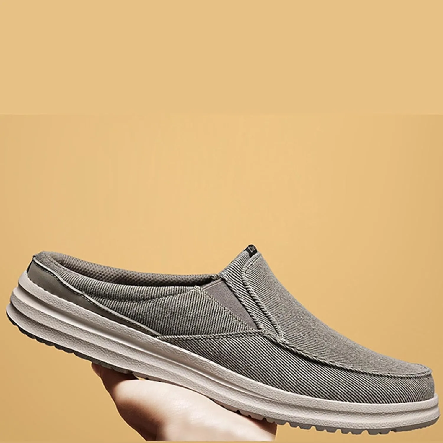 Lightweight Shoes Men's Breathable Toe Cap Outer Wear Trendy Casual Shoes