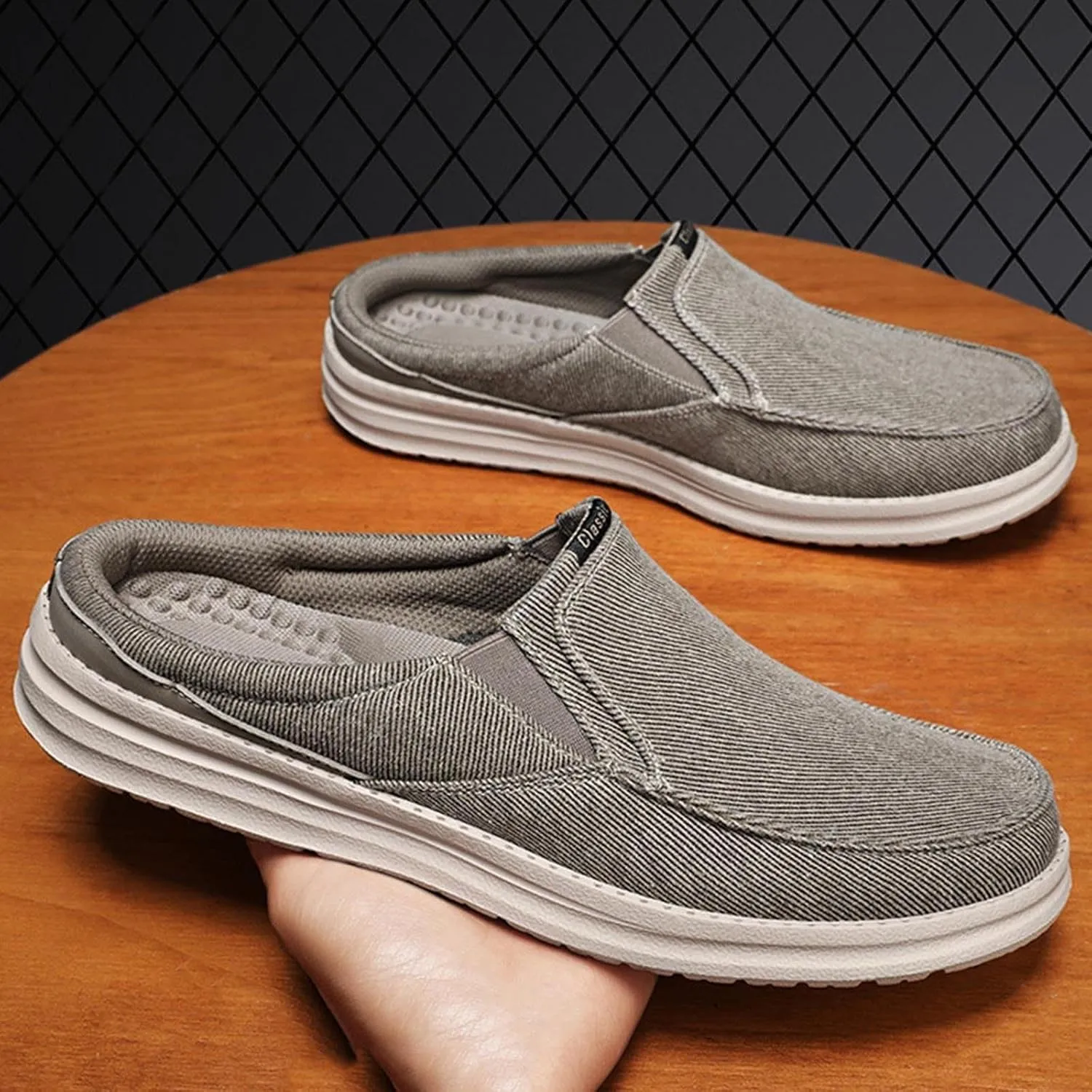 Lightweight Shoes Men's Breathable Toe Cap Outer Wear Trendy Casual Shoes