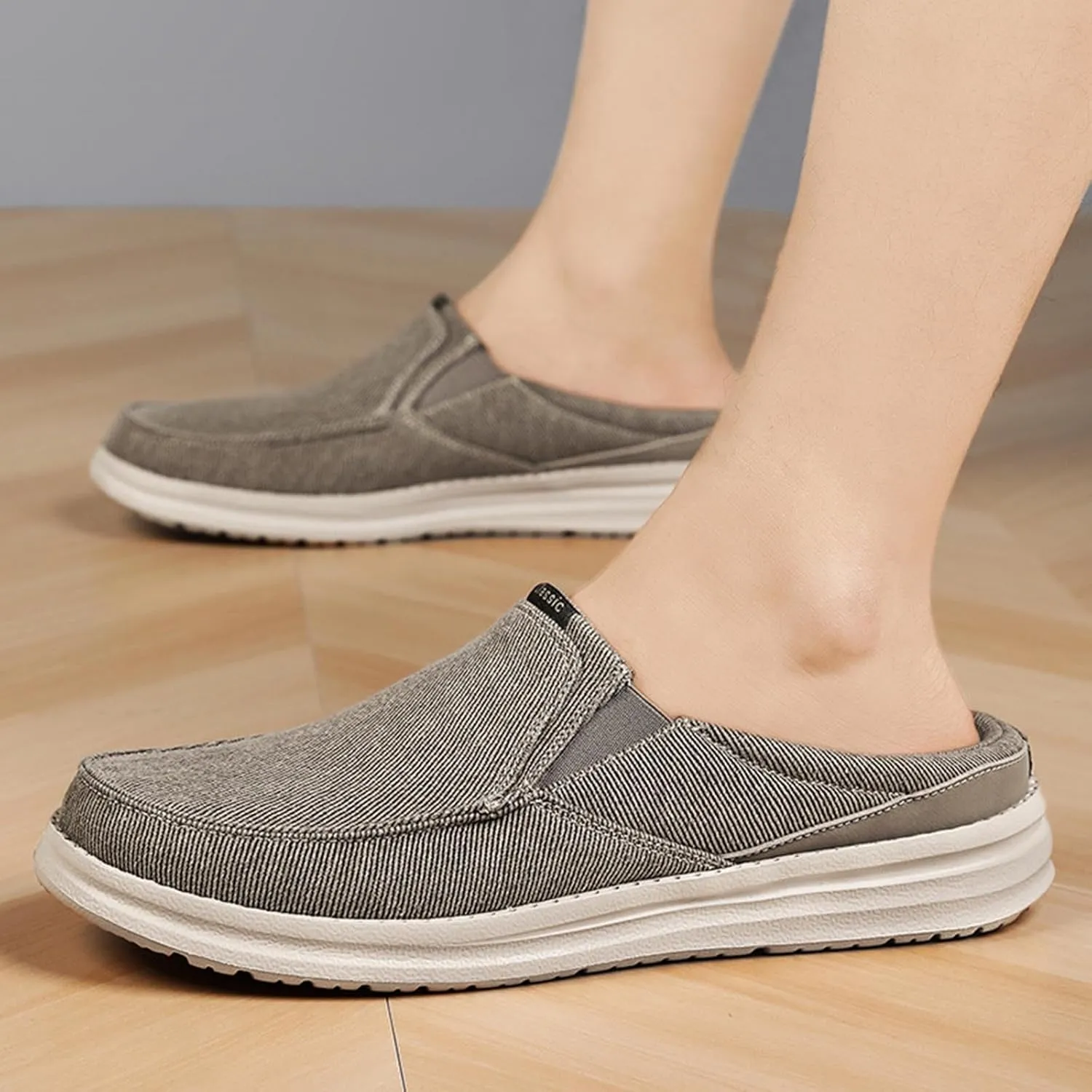 Lightweight Shoes Men's Breathable Toe Cap Outer Wear Trendy Casual Shoes