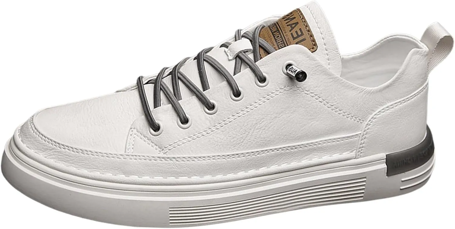 Lightweight Shoes Men's Shoes are Versatile Men's Business Trendy Fashionable Sports Small White Board