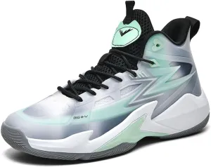 MAUGELY Men's Women's Breathable Basketball Shoes Students Sports Causal Outdoor Non-Slip Sneakers for Couple