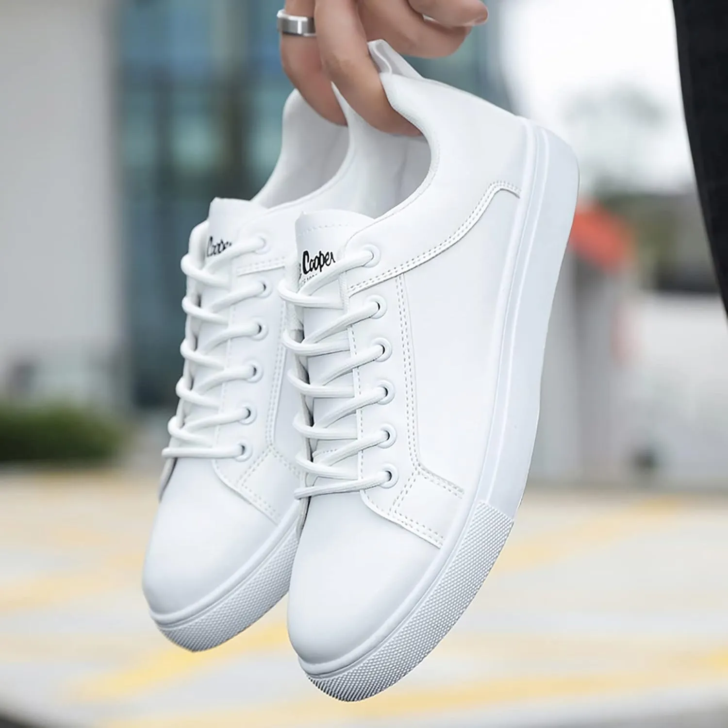 Men Retro All Casual Shoes Small White Shoes Trendy Skate Men Dress Show Sneaker
