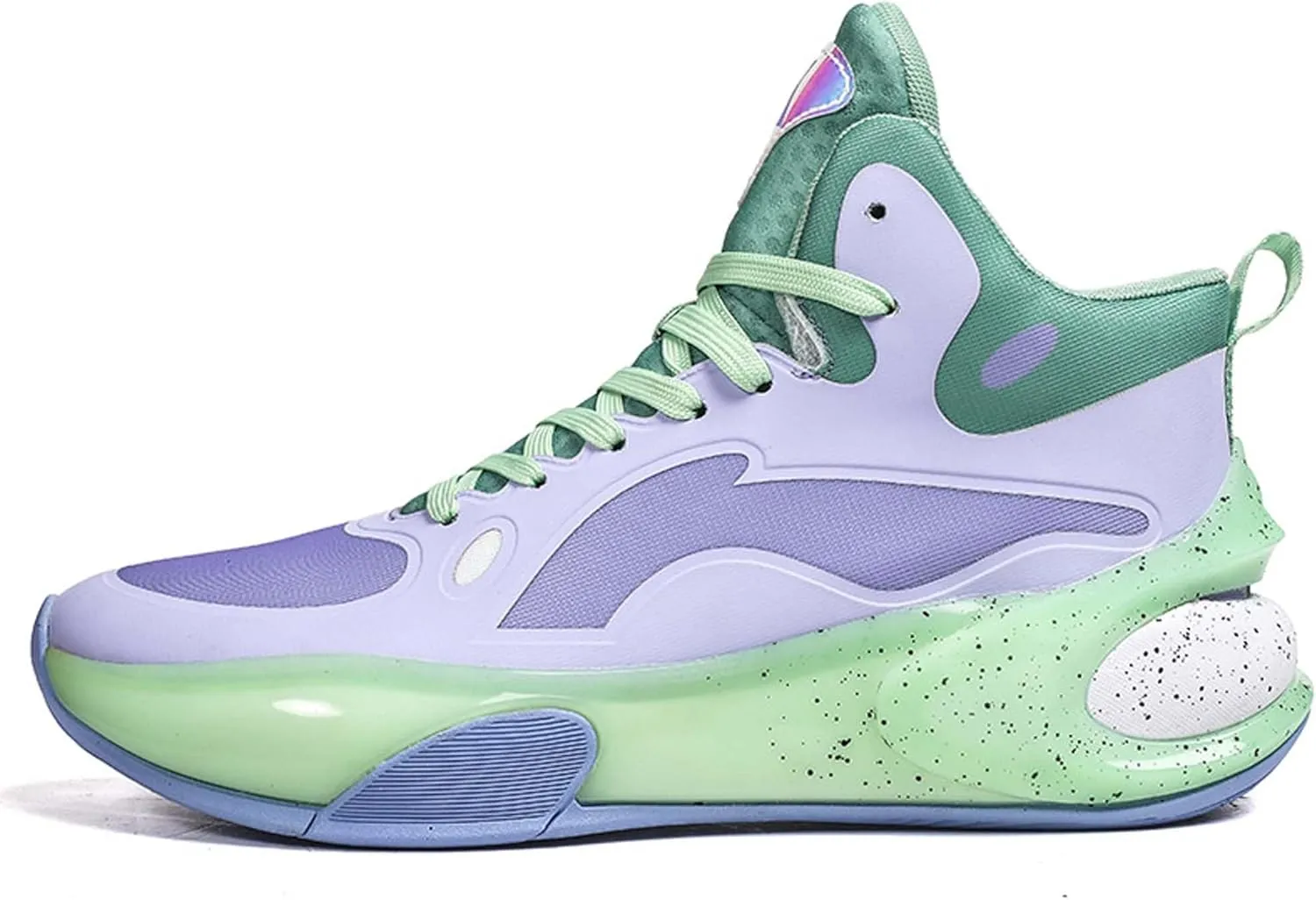 Men Women Non-Slip Basketball Shoes Fashion Breathable Sneakers Cushioning Rebound Sports Running Shoes Street Walking Casual Sports Basketball Shoes