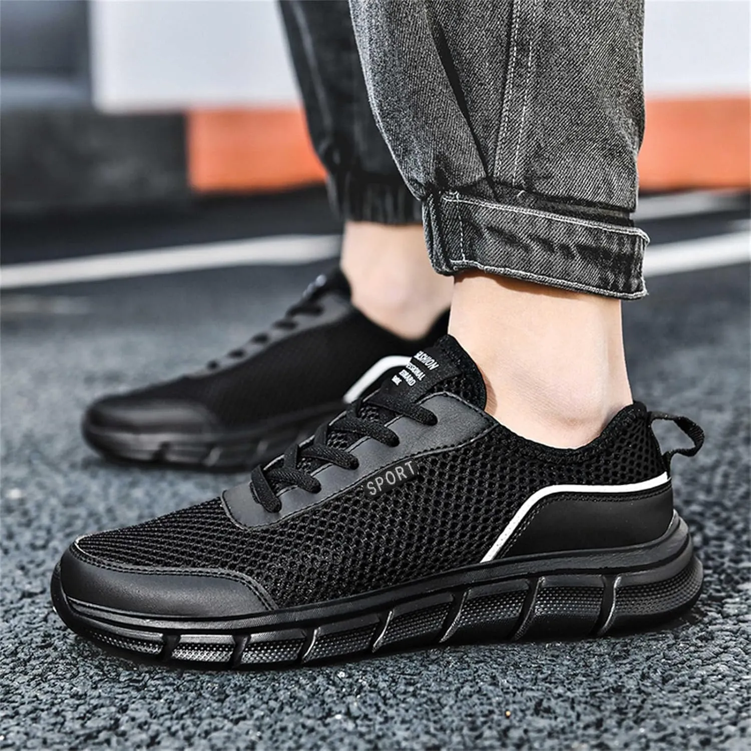 Mens Athletic Shoes Men's Shoes Shoe for Men Walking Shoe for Men Mesh for Everyday and Travel Sneaker