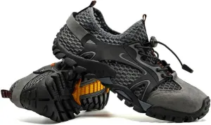 Mens Barefoot Shoes Fashion Trail Running Cross Training Walking Hiking Sneakers Wide Toe Box Workout Shoes Upgrade Stability